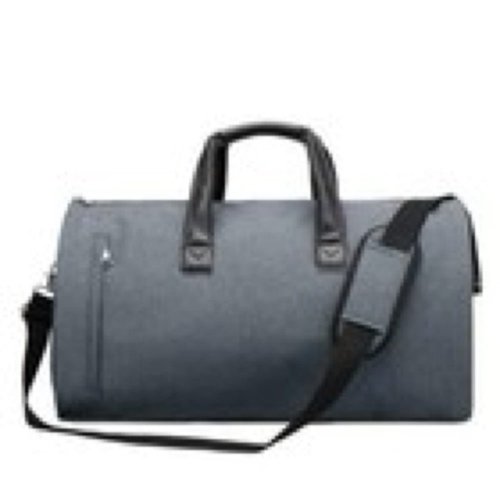 Stylish Gray Men's Duffel Bag